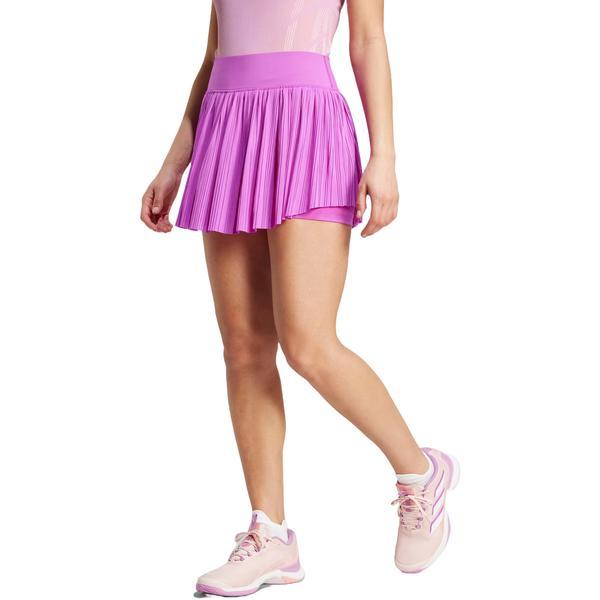 Fusta femei adidas Pleated Aeroready Skirt Pro Pink IX3318, L, Mov
