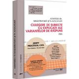 Admiterea in magistratura si in avocatura. Drept procesual civil Ed.7 - Roxana Dan, editura Universul Juridic