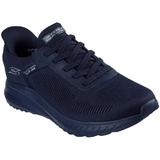 Pantofi sport barbati Skechers Bob Squad Chaos - Solid Step 118312-DKNV, 42, Albastru