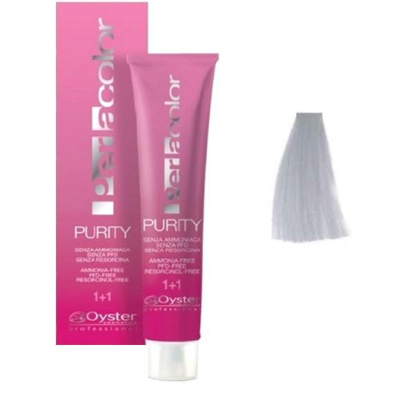 Vopsea fara Amoniac - Oyster Cosmetics Perlacolor Purity nuanta pastel Silver