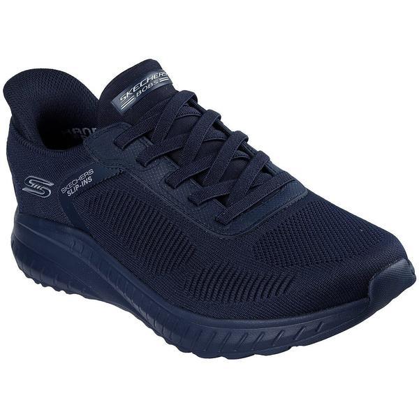 Pantofi sport barbati Skechers Bob Squad Chaos - Solid Step 118312-DKNV, 46, Albastru