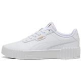 Pantofi sport unisex Puma Carina 3.0 Jr 40147601, 35.5, Alb