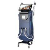 Aparat Profesional Epilare Definitiva 2 Manipuli Laser Diodă Titanium Pro 1200W + 1200W – 3 Lungimi (755nm, 808nm, 1064nm) – 200 Mil. impulsuri