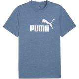 Tricou barbati Puma Ess No. 1 Logo Heather Tee S 68255180, XS, Albastru
