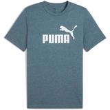 Tricou barbati Puma Ess No. 1 Logo Heather Tee S 68255175, XXXXL, Albastru
