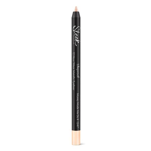 Creion Contur de Ochi Metalic - Sleek MakeUP Lifeproof Metallic Eyeliner 12h, nuanta Money Made Me Do It, 1.2 g