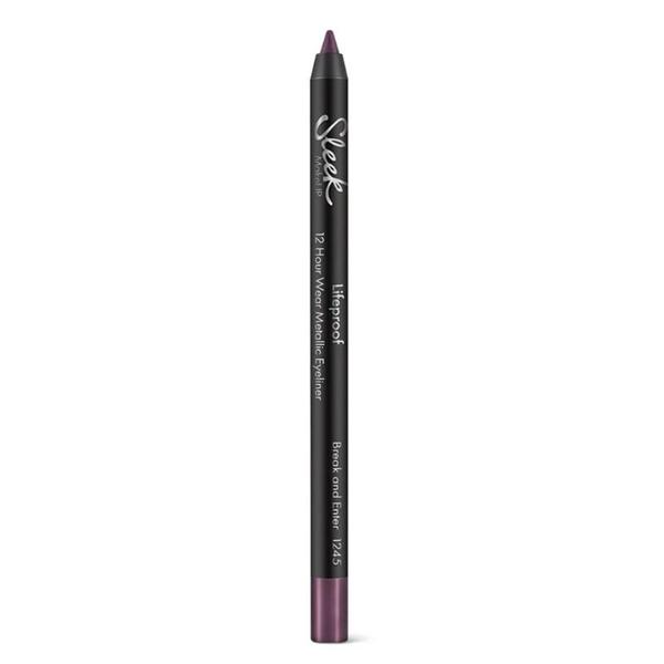 Creion Contur de Ochi Metalic - Sleek MakeUP Lifeproof Metallic Eyeliner 12h, nuanta Break and Enter, 1.2 g