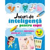 Jocuri de inteligenta pentru copii 4-8 ani Ed.2, editura Arc