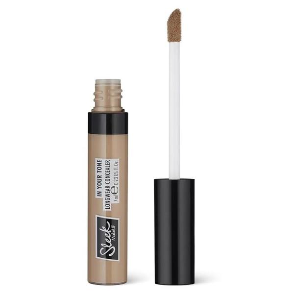 Corector Lichid - Sleek MakeUP In Your Tone Longwear Concealer, nuanta 4N Med, 7 ml