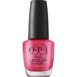 Lac de Unghii Pigmentat - OPI Nail Lacquer, Metallic Mega Mix Collection, nuanta Cyber Cherry on Top, 15 ml