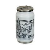Cana termos Adventure Glasses, cu capac si pai integrat in deschidere, 250 ml, otel inoxidabil