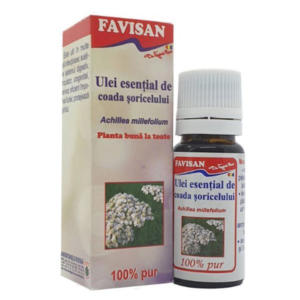 Ulei Esential de Coada Soricelului 100% Pur - Favisan, 10 ml