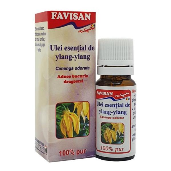 Ulei Esential de Ylang-Ylang 100% Pur - Favisan, 10 ml