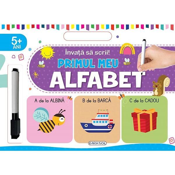 Invata sa scrii! Primul meu alfabet, editura Girasol