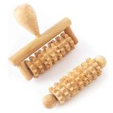 Set de Masaj Corporal Derma Roller pentru Fata, Gat, Brat, Mana, Natur - Tuuli, 1 set