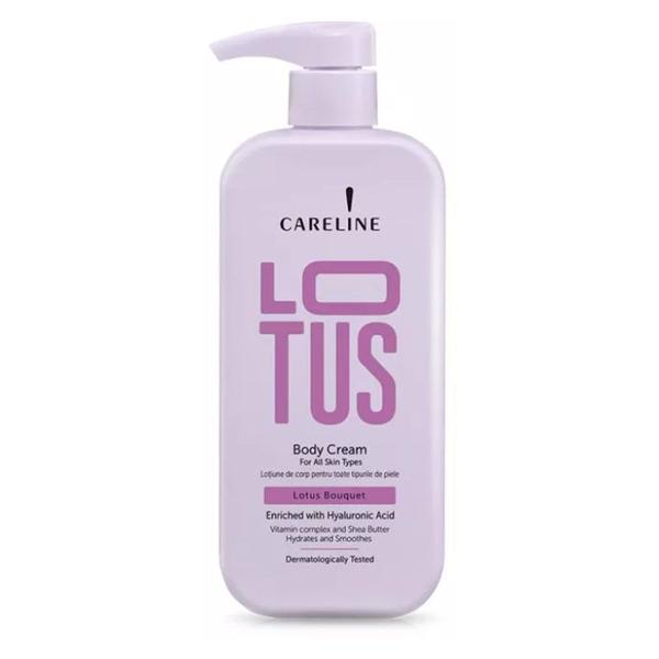 Lotiune de Corp pentru Toate Tipurile de Piele - Careline Lotus Bouquet Body Cream, 500 ml