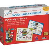 Invat usor la engleza. 90 de harti mentale - Stephanie Eleaume-Lachaud, editura Didactica Publishing House