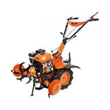 Motocultor T700 Evotools cu Motor Benzină de 7CP, Freze Regabile și Roți de Transport