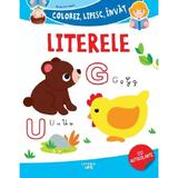 Colorez, lipesc, invat. Literele, editura Litera