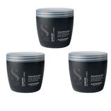 Pachet 3 x Namol Detoxifiant - Alfaparf Milano Semi Di Lino Sublime Detoxifying Mud, 500 ml