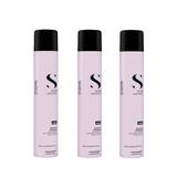Pachet 3 x Spray Fixativ cu Fixare Extra Puternica - Alfaparf Milano Semi di Lino Style & Care Extreme Hairspray, 500 ml