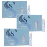 Pachet 3 x Lotiune pentru Cresterea Densitatii Parului - Alfaparf Milano Semi di Lino Density Thickening Lotion, 6 x 13 ml
