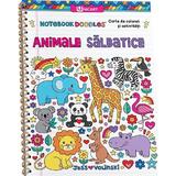 Animale salbatice. Carte de colorat si activitati - Jess Volinski, editura Unicart