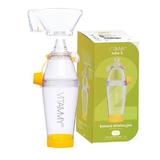 Camera de inhalare Vitammy Tube 2, cu masca pentru copii 1 - 5 ani, capacitate de 198 ml, materiale de calitate si sigure, fara BPA si latex
