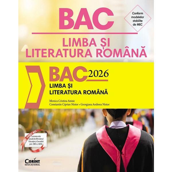 Bac 2026 Limba Si Literatura Romana - Monica Cristina Anisie