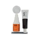 DETERIORAT - Vopsea pentru Sprancene cu Ulei de Argan Delia Cosmetics, nuanta 3.0 Maro Inchis, 15ml
