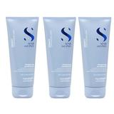 Pachet 3 x Balsam Densificator - Alfaparf Milano Semi di Lino Density Thickening Conditioner, 200 ml