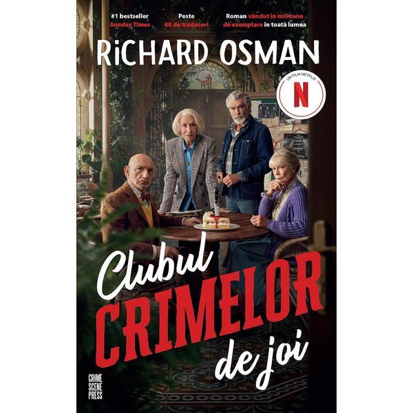 Clubul Crimelor de Joi. Coperta film (Editie tie-in) - Richard Osman, editura Crime Scene Press