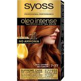 SHORT LIFE - Vopsea de Par Demi-permanenta - Syoss Professional Performance Oleo Intense Permanent Oil Color, nuanta 7-77 Rosu Ghimbir