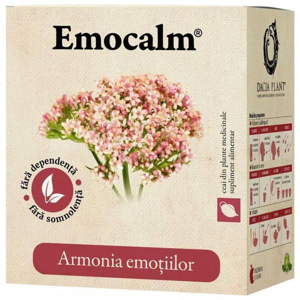 SHORT LIFE - Ceai Emocalm - Dacia Plant, 50 g