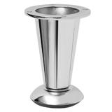 Picior pentru mobilier D-780, finisaj crom lucios GT, H:107 mm