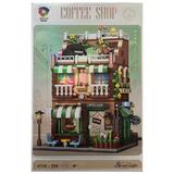 Set de constructie Streetscape, Coffee Shop, 724 piese