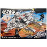 Set de constructie Star Wars 4 in 1 Millennium Falcon, Shuttle, 301+ piese