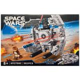 Set de constructie Star Wars 4 in 1 Millennium Falcon, Interceptor, 302+ piese