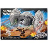 Set de constructie Star Wars 4 in 1 Millennium Falcon, TIE Fighter, 301 piese