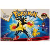 Set de constructie Pokemon - Gary Oak si Pikacu vs. Super Lucario, 356 piese