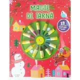 Magie de iarna. Carte de colorat. 12 creioane mici pentru maini de pitici, editura Litera