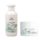 Pachet Tratament pentru Par Cret si Ondulat - Wella Professionals Nutricurls: Sampon 250 ml, Masca 150 ml