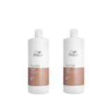 Pachet 2 x Sampon de Reparare pentru Par Deteriorat - Wella Professionals Fusion, 1000 ml