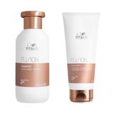 Pachet de Reparare pentru Par Deteriorat - Wella Professionals Fusion: Sampon 250 ml, Balsam 200 ml