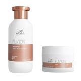 Pachet de Reparare pentru Par Deteriorat - Wella Professionals Fusion: Sampon 250 ml, Masca 150 ml