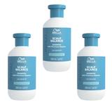 Pachet 3 x Sampon Anti-Matreata - Wella Professionals Invigo Scalp Balance Anti-Dandruff, 300 ml