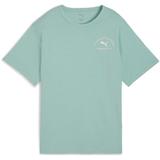 Tricou femei Puma Class Relaxed Tee Light Moss 68813037, XXS, Albastru