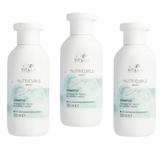Pachet 3 x Sampon pentru Par Ondulat - Wella Professionals Nutricurls Waves Shampoo, 250 ml