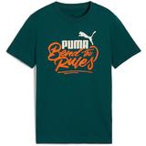 Tricou copii Puma Mid90s Graphic Tee Iii B 68847275, 164, Albastru