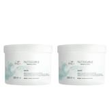 Pachet 2 x Masca Hidratanta pentru Parul Cret si Ondulat - Wella Professionals Nutricurls Deep Treatment for Waves & Curls, 500 ml